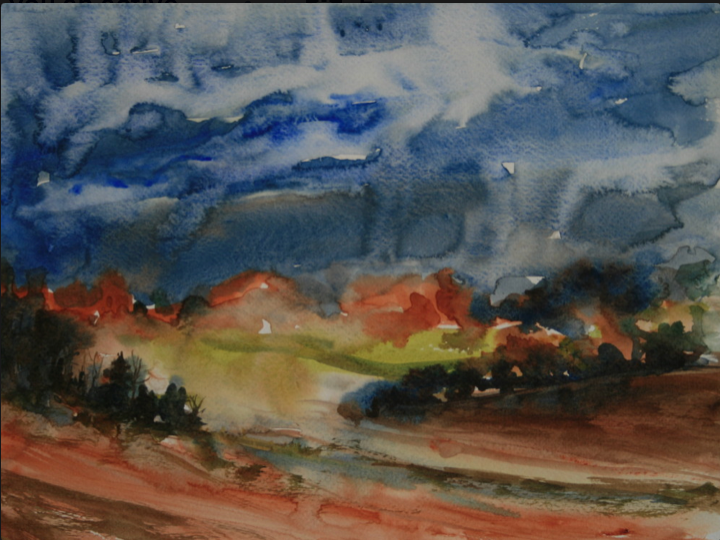 Autumn Rain by Janice Feist