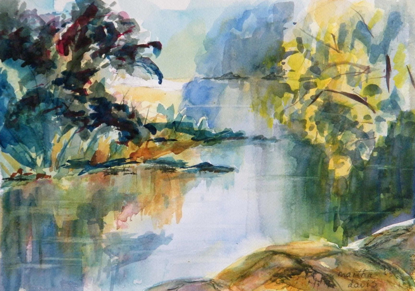"Lake on Blue Mountain"