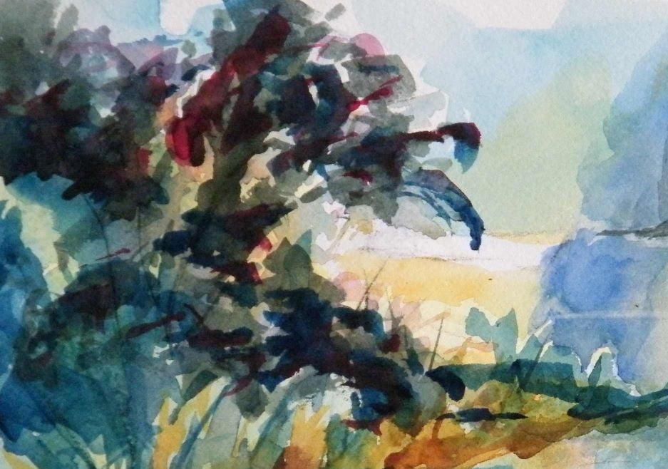 "Lake on Blue Mountain"