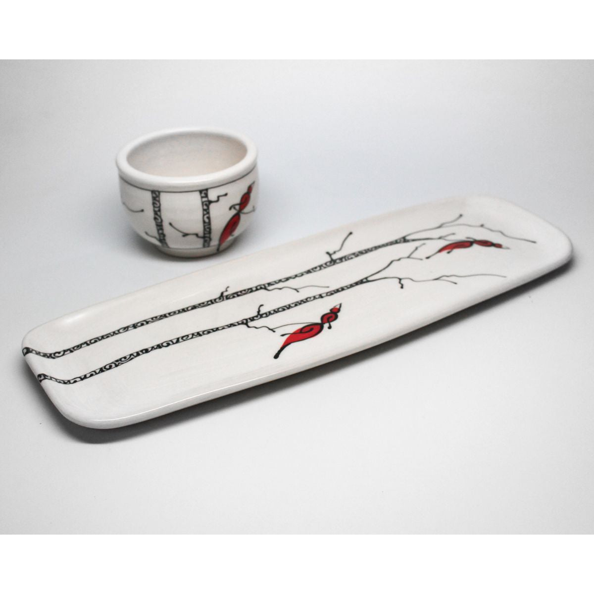 Winter Platter & Dip Bowl (RC)