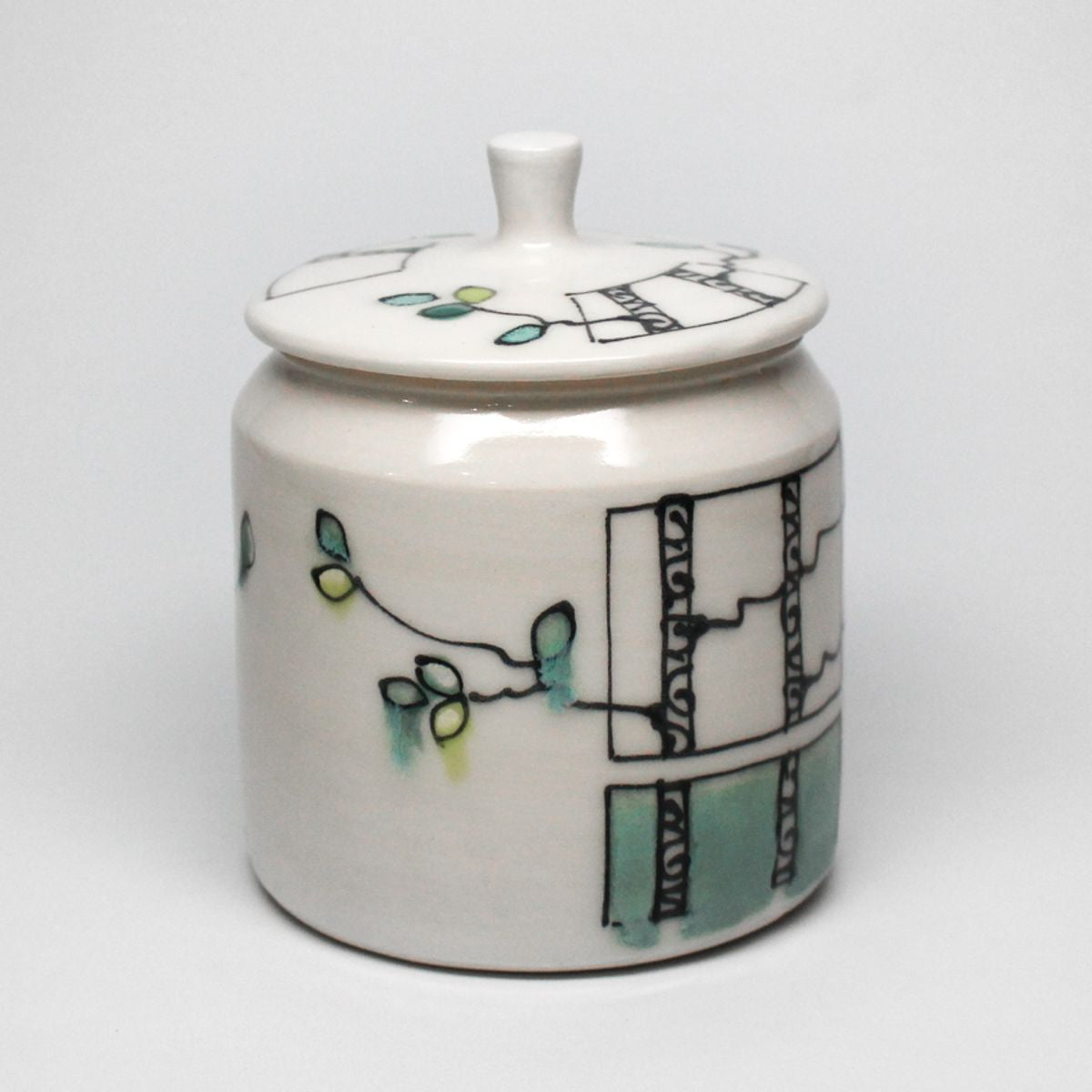 Spring Covered Jar (RC)