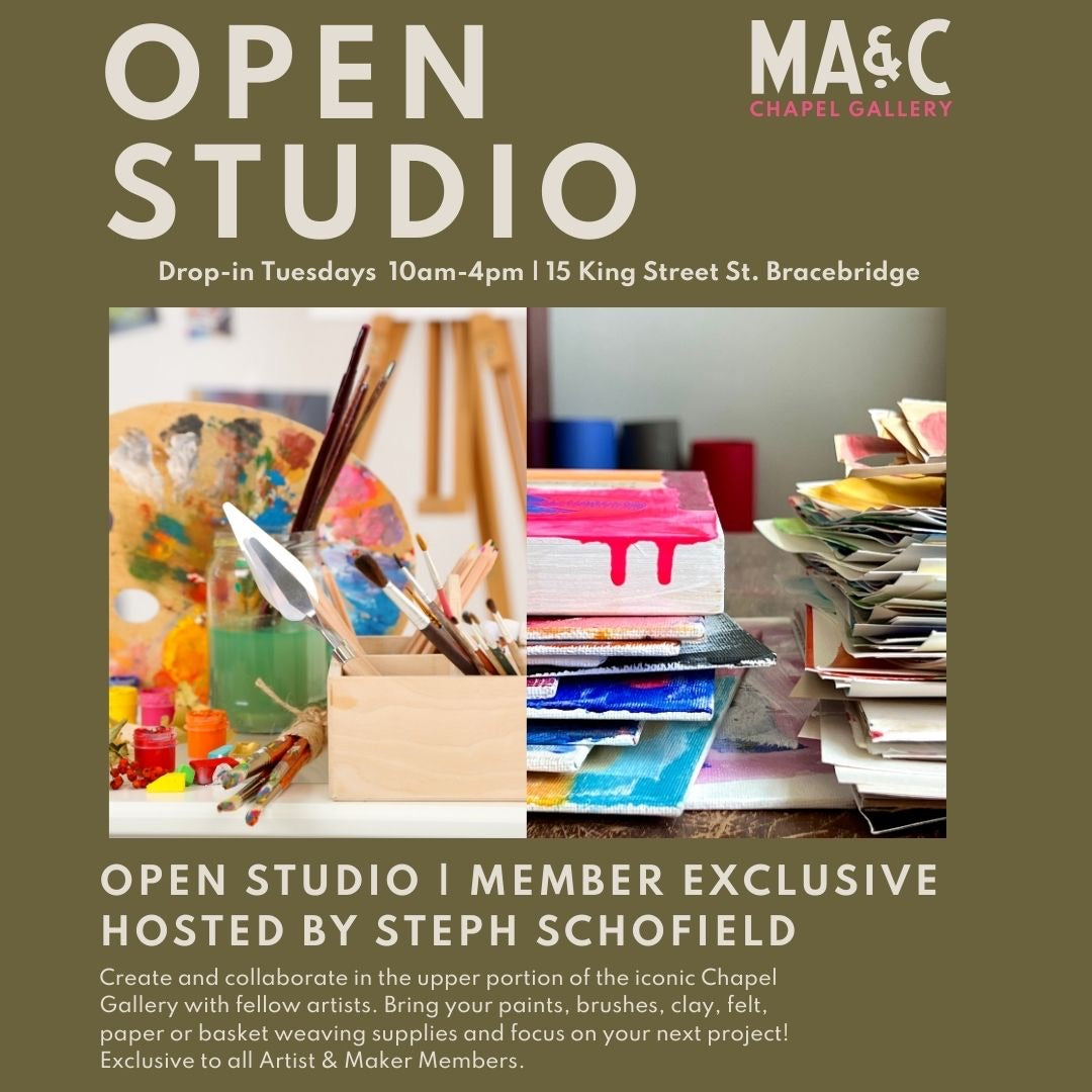 OPEN STUDIO | MEMBER EXCLUSIVE