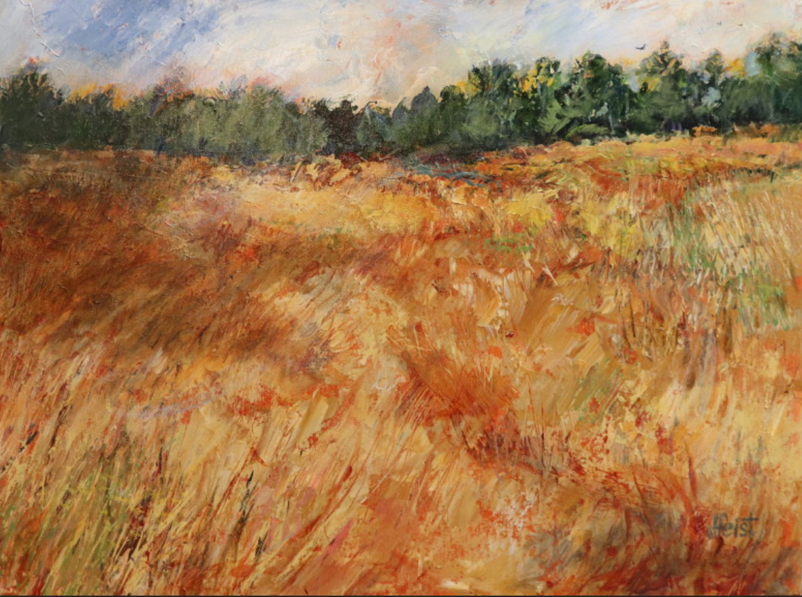 Wind in the Field #3 by Janice Feist