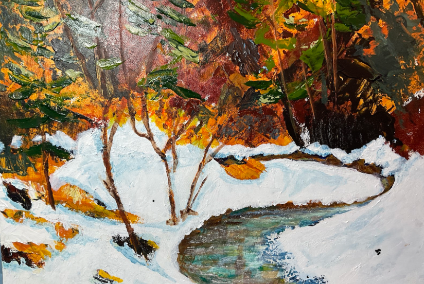 Winter Landscape by Shirley Brown