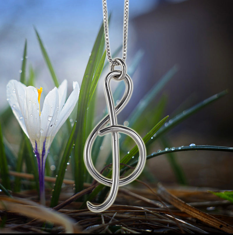 Treble Clef Pendant