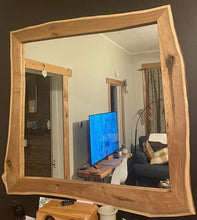 Load image into Gallery viewer, Live Edge Mirror
