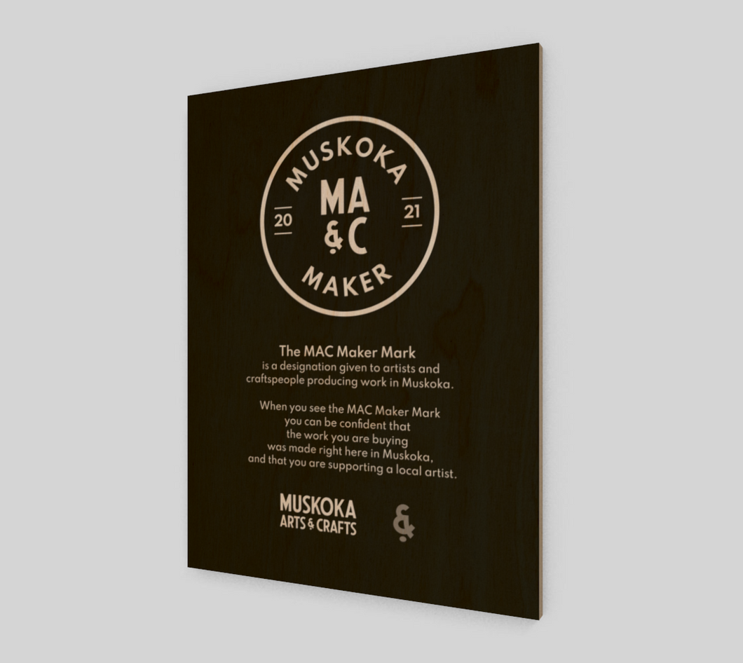 6-MMM Wood Plaque with Black Background (12